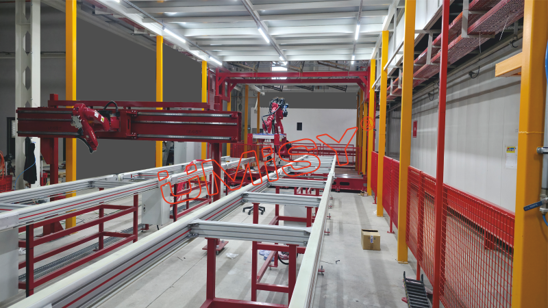 Wir setzen weiterhin robotische Lösungen in Kataforese- (KTL) Anlagen um…